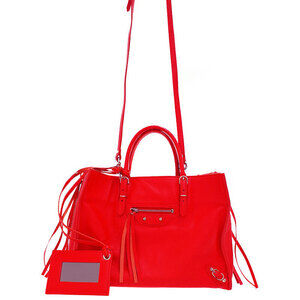 BALENCIAGA Paper Zip Around Bag